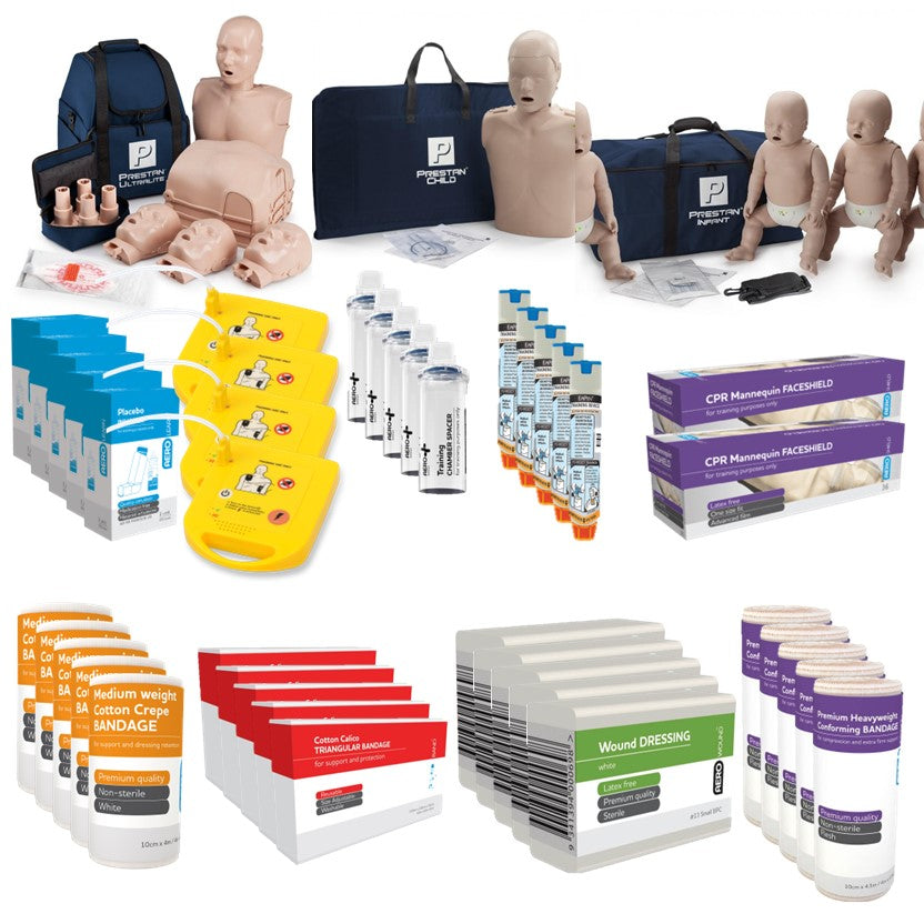 Essentials First Aid Trainer Starter Kit (20 person)