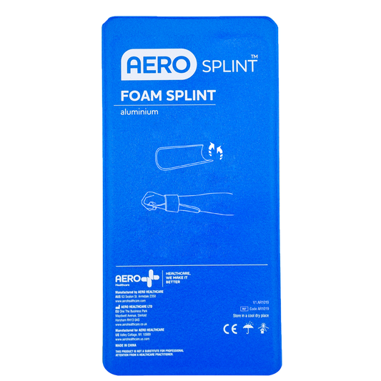 Wrist Aluminium Foam Splint 22 x 11cm