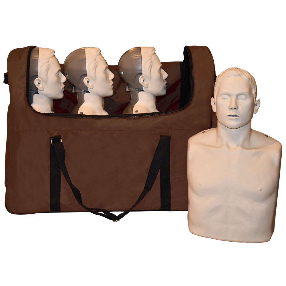 BRAYDEN CPR Manikin 4pk w/ Trolley Bag