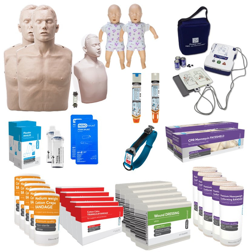 Premium First Aid Trainer Starter Kit (10 person)