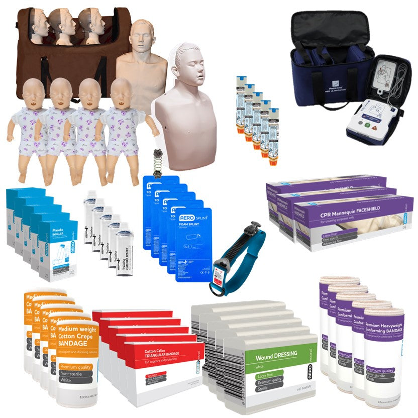 Premium First Aid Trainer Starter Kit (20 person)